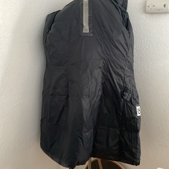 ADD Coat Goose Down Puffer Black US Size 2 Long ICON 10 Shiny - Picture 11 of 11